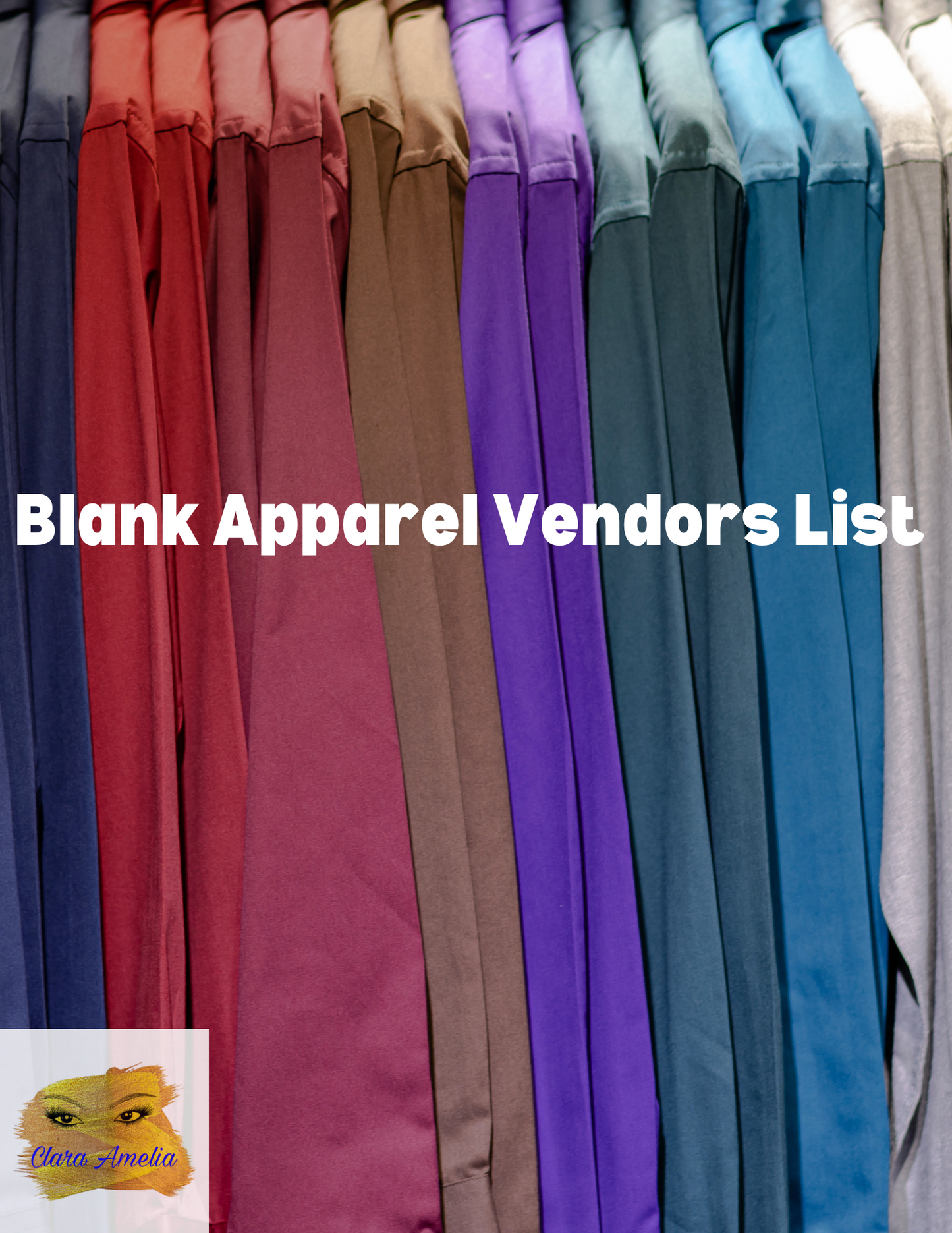 Blank Apparel Vendor List - ClaraAmelia